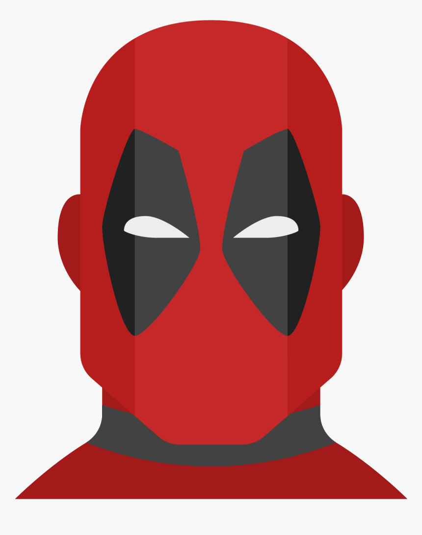 Detail Deadpool Face Png Nomer 6