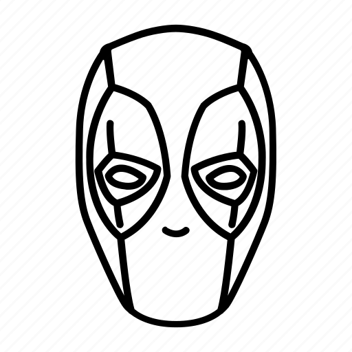 Detail Deadpool Face Png Nomer 51