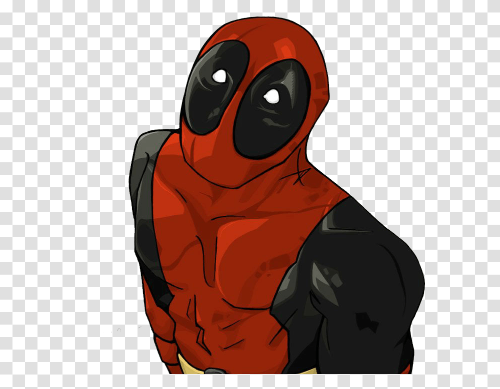 Detail Deadpool Face Png Nomer 52