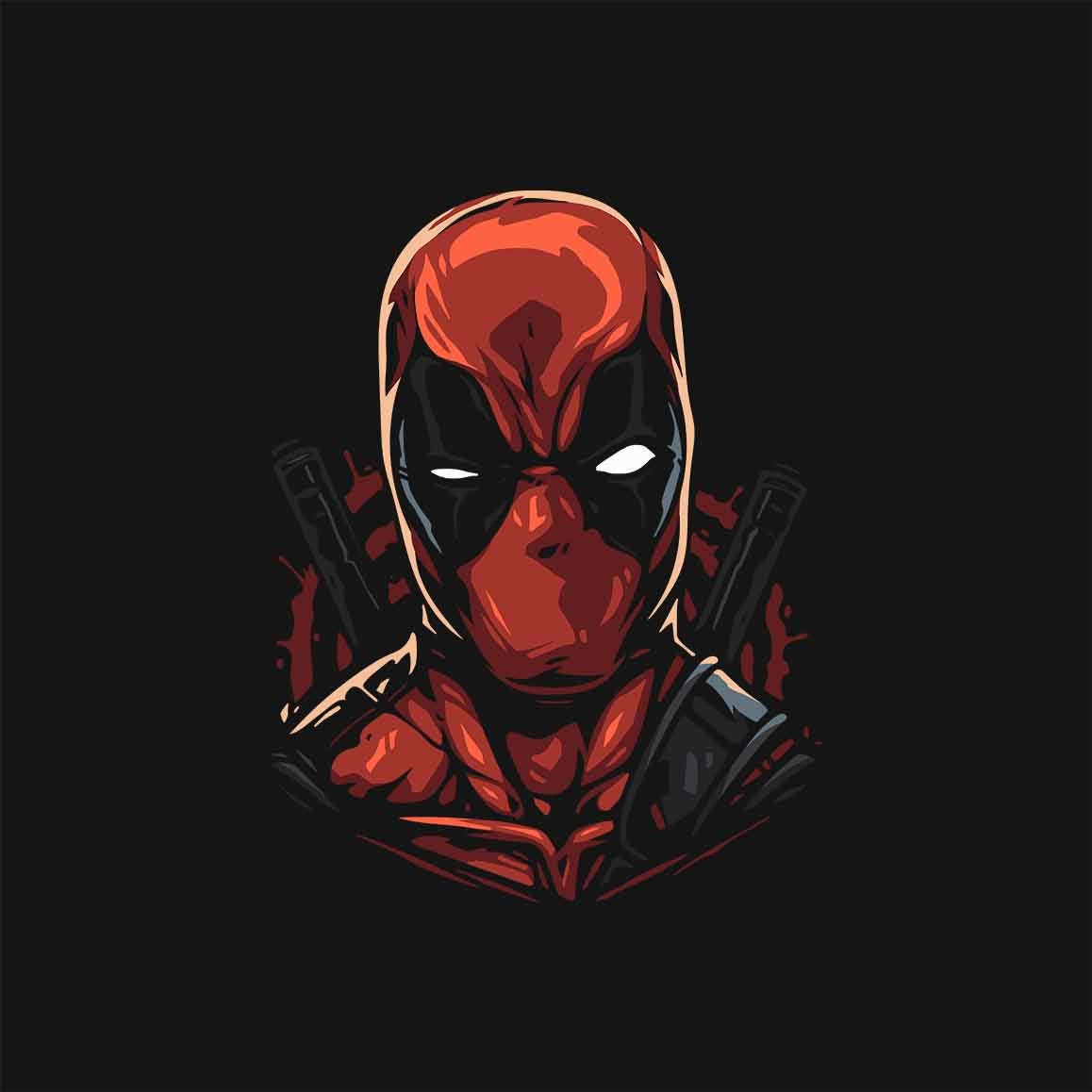 Detail Deadpool Face Png Nomer 53