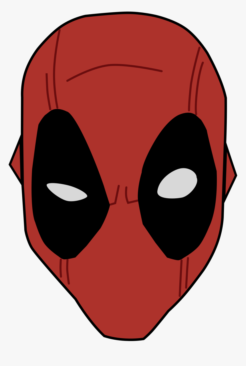 Detail Deadpool Face Png Nomer 8