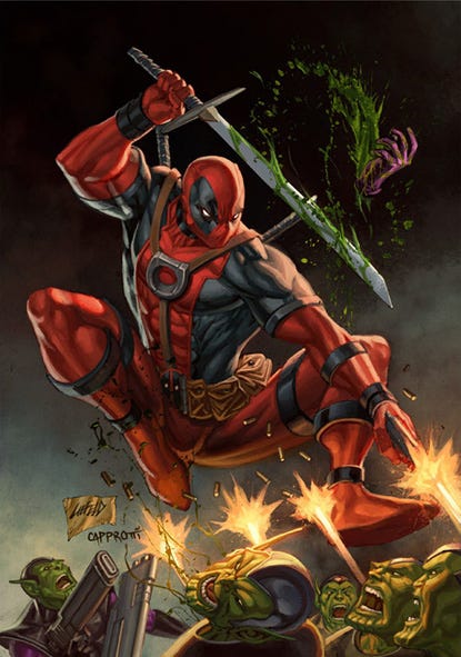 Detail Deadpool Fighting Style Nomer 56