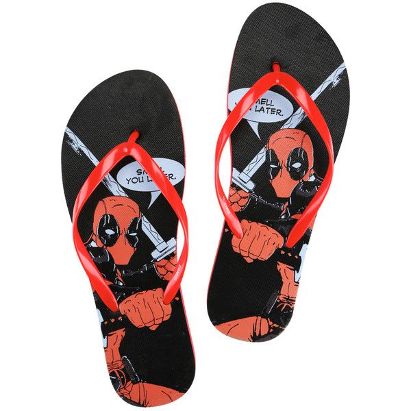 Detail Deadpool Flip Flops Nomer 11