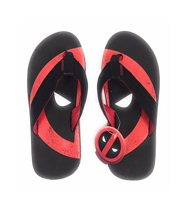 Detail Deadpool Flip Flops Nomer 36