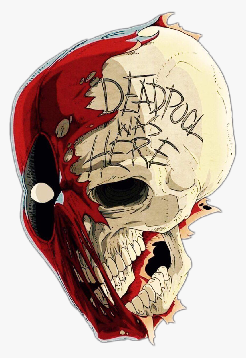 Detail Deadpool Head Png Nomer 12