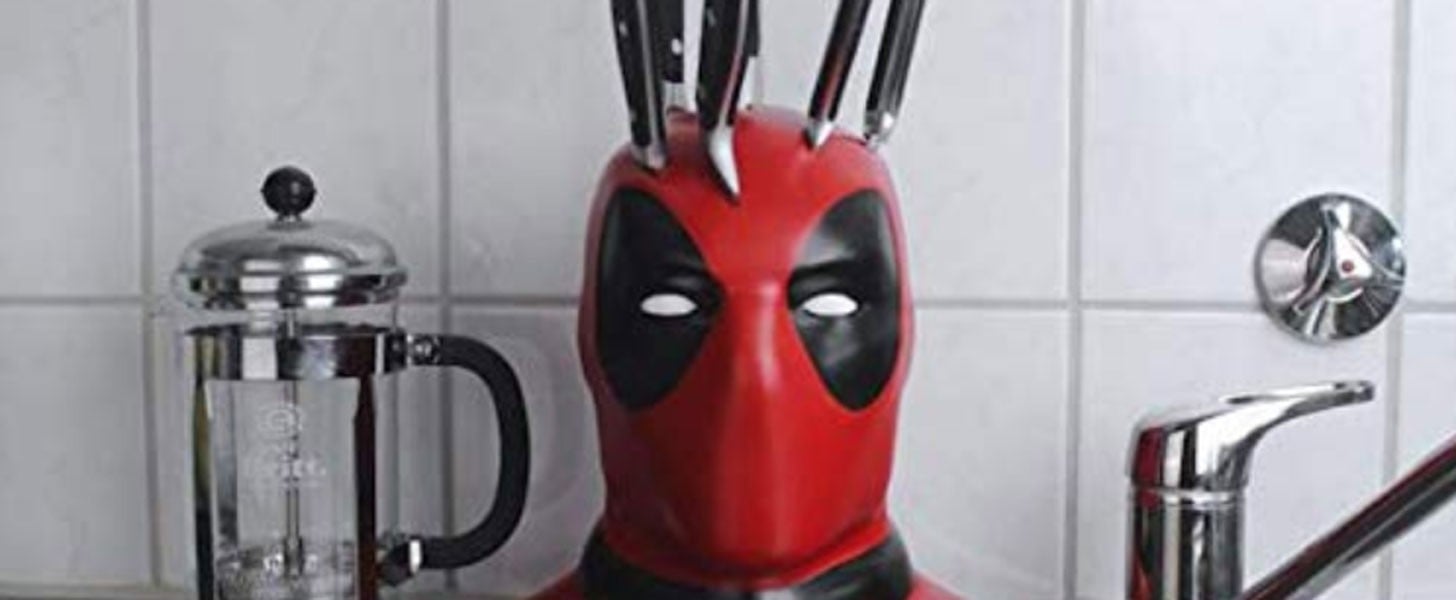 Detail Deadpool Knife Block Amazon Nomer 11