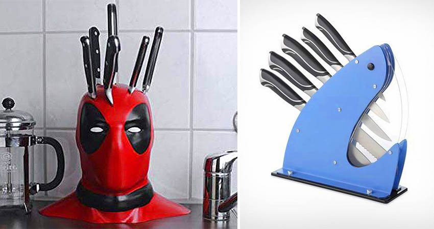 Detail Deadpool Knife Block Amazon Nomer 19