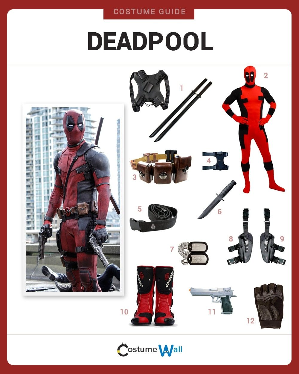 Detail Deadpool Knife Block Amazon Nomer 26