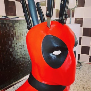 Detail Deadpool Knife Block Amazon Nomer 27