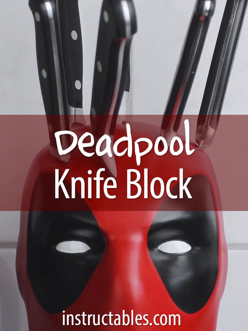 Detail Deadpool Knife Block Amazon Nomer 31