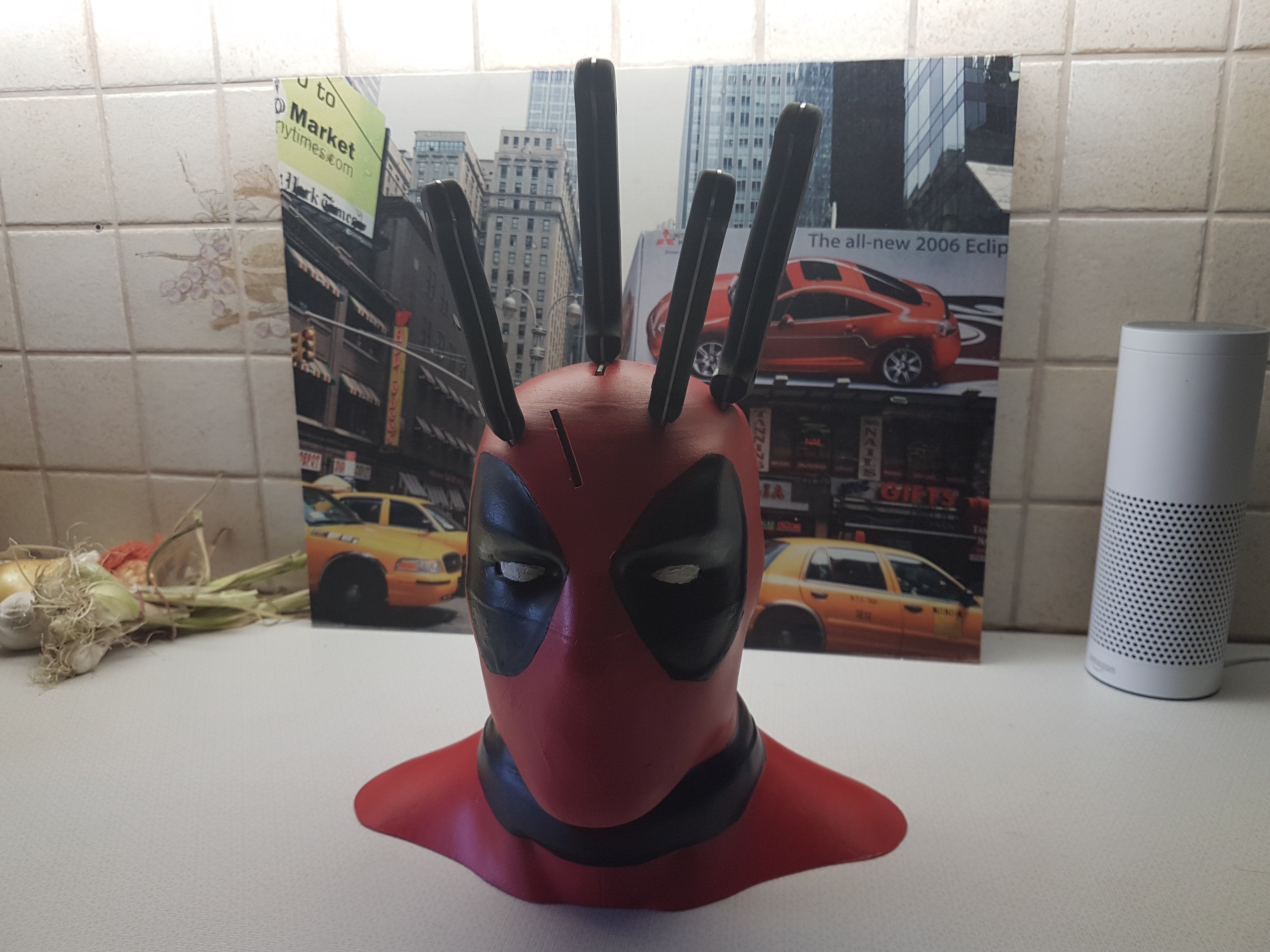 Detail Deadpool Knife Block Amazon Nomer 51