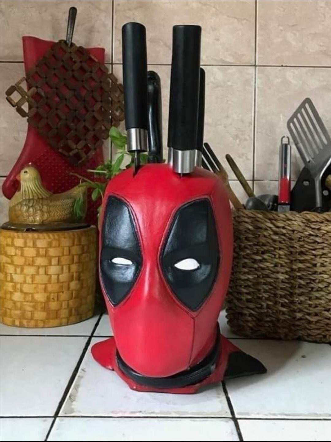 Detail Deadpool Knife Block Amazon Nomer 55