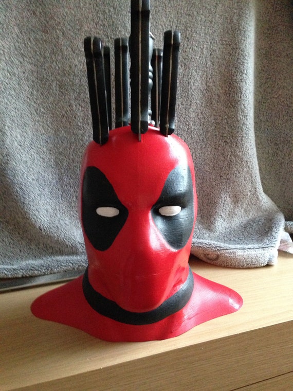 Detail Deadpool Knife Block Amazon Nomer 10