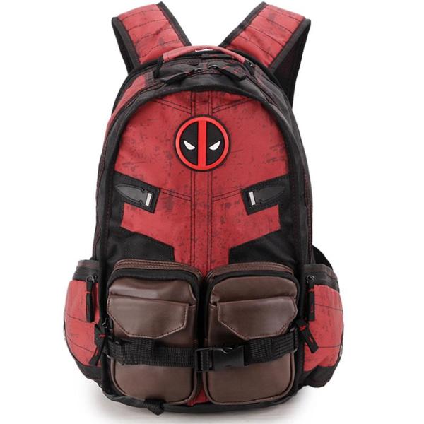 Detail Deadpool Laptop Backpack Nomer 3