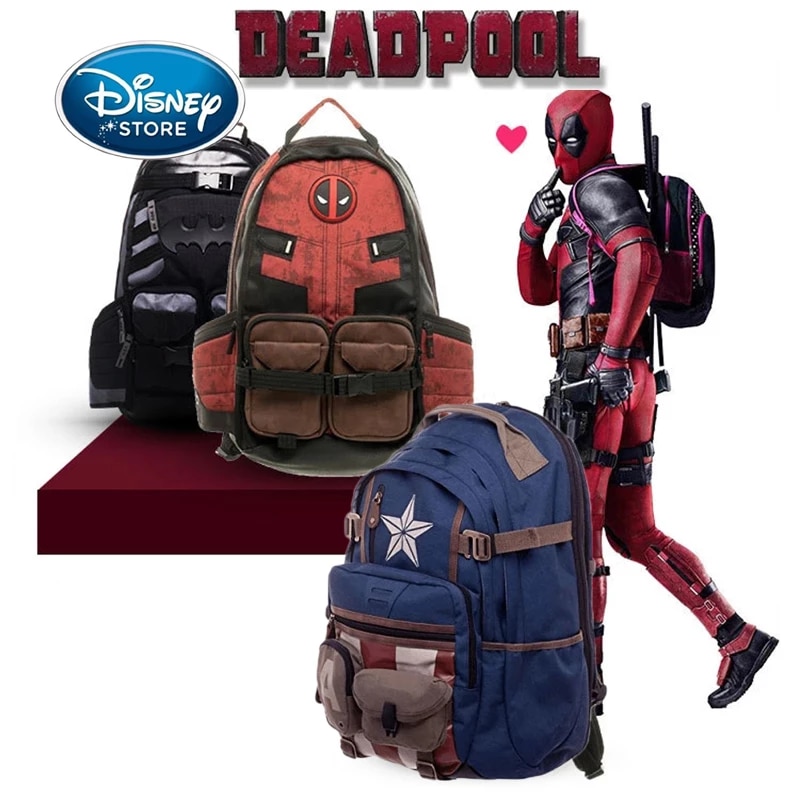 Detail Deadpool Laptop Backpack Nomer 39