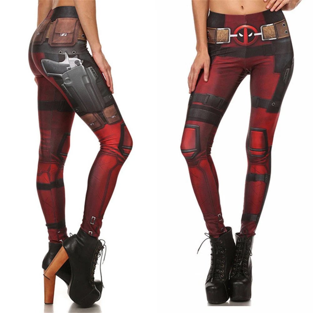 Detail Deadpool Leggings Amazon Nomer 19