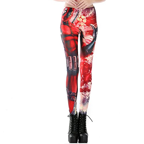 Detail Deadpool Leggings Amazon Nomer 52