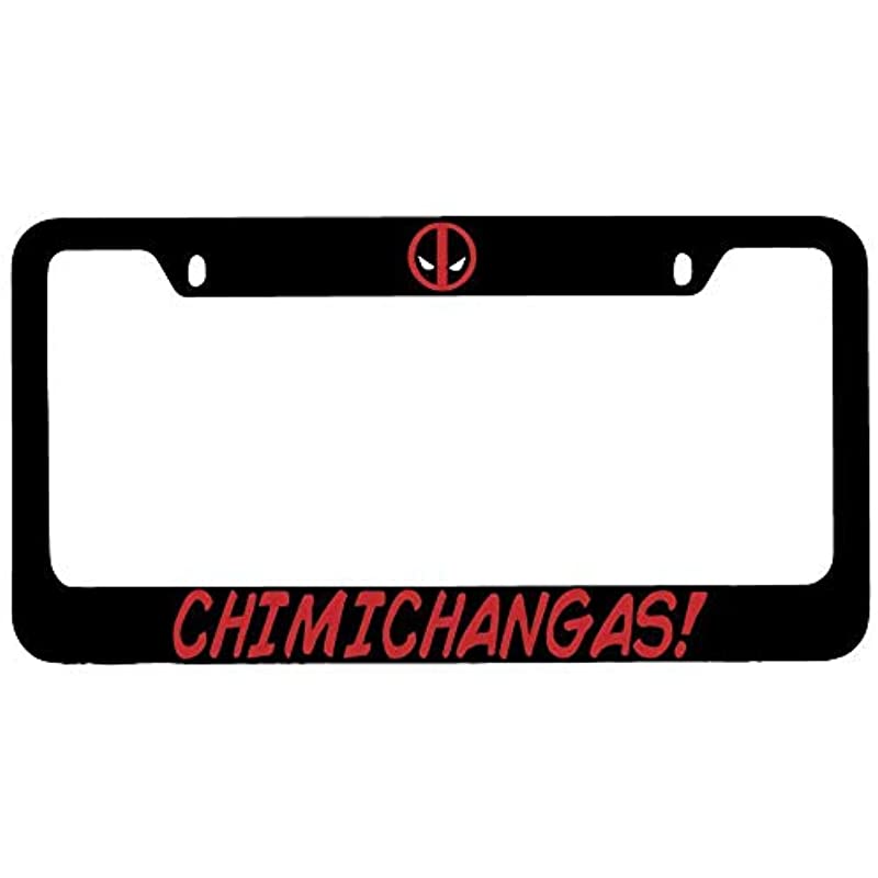 Detail Deadpool License Plate Frame Nomer 21