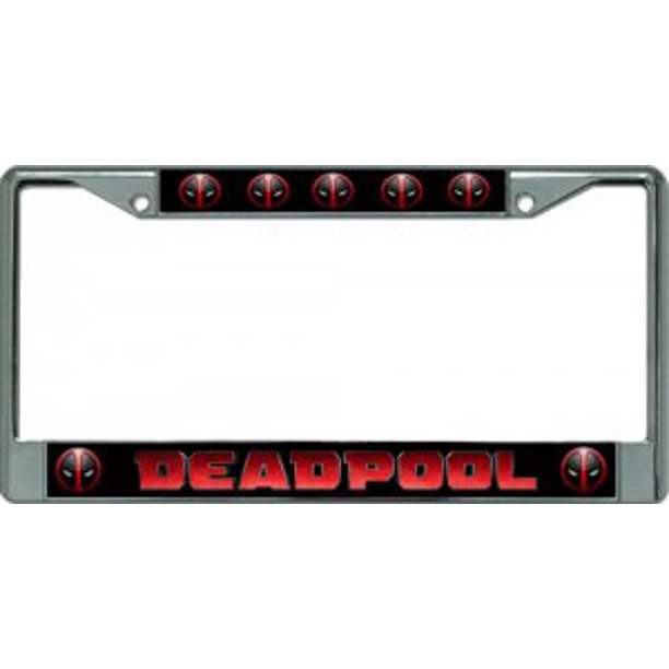 Deadpool License Plate Frames - KibrisPDR