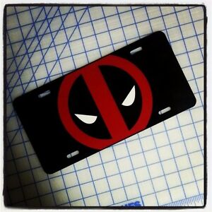Detail Deadpool License Plate Frames Nomer 14