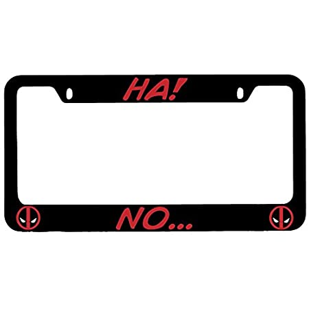 Detail Deadpool License Plate Frames Nomer 23