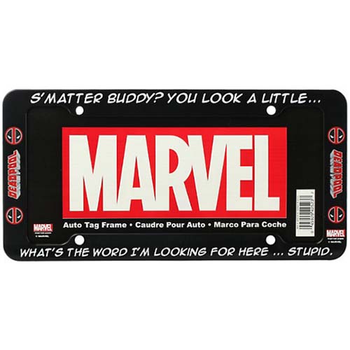 Detail Deadpool License Plate Frames Nomer 5