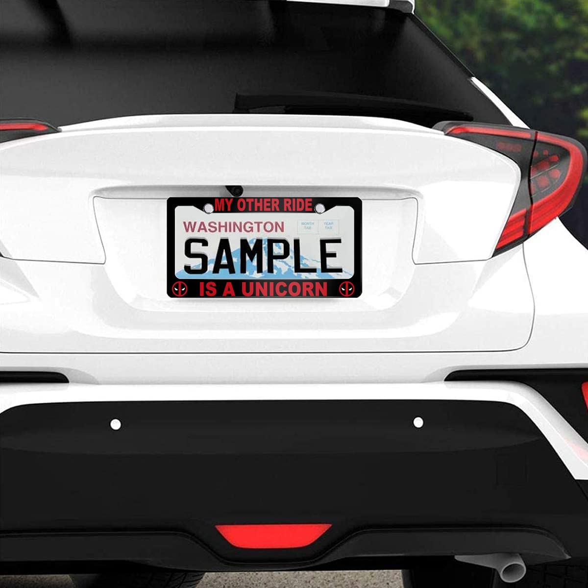 Detail Deadpool License Plate Frames Nomer 47