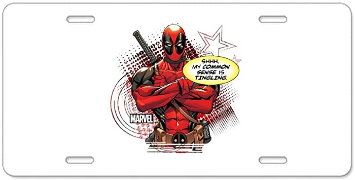 Detail Deadpool License Plate Frames Nomer 58
