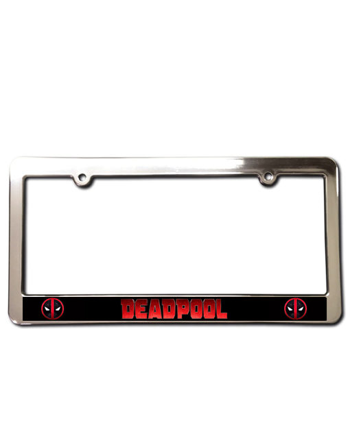 Detail Deadpool License Plate Frames Nomer 7