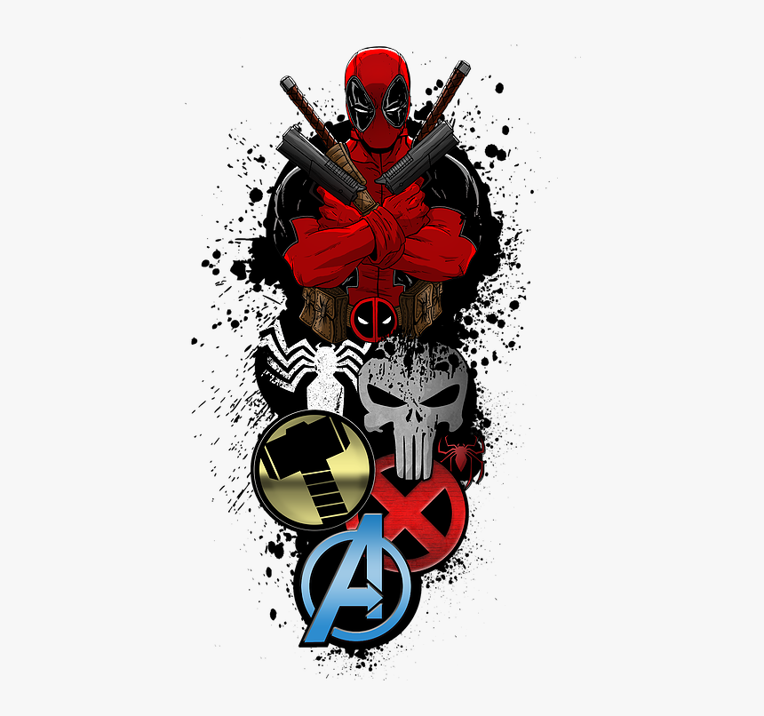 Detail Deadpool Logo Hd Nomer 51