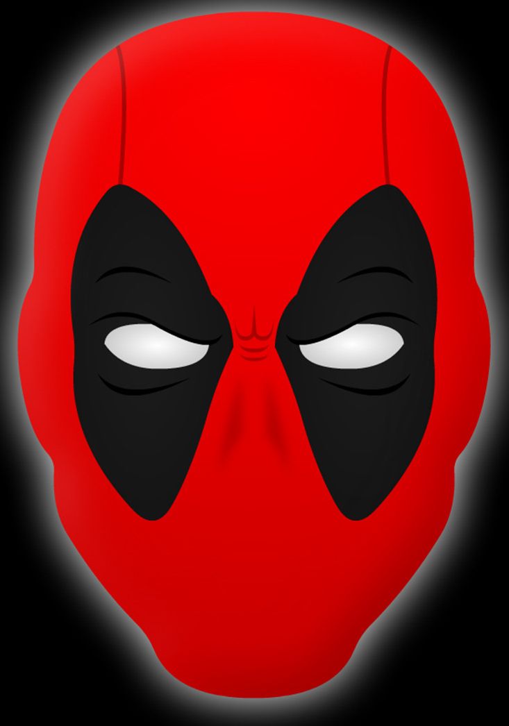 Detail Deadpool Mask Clipart Nomer 43