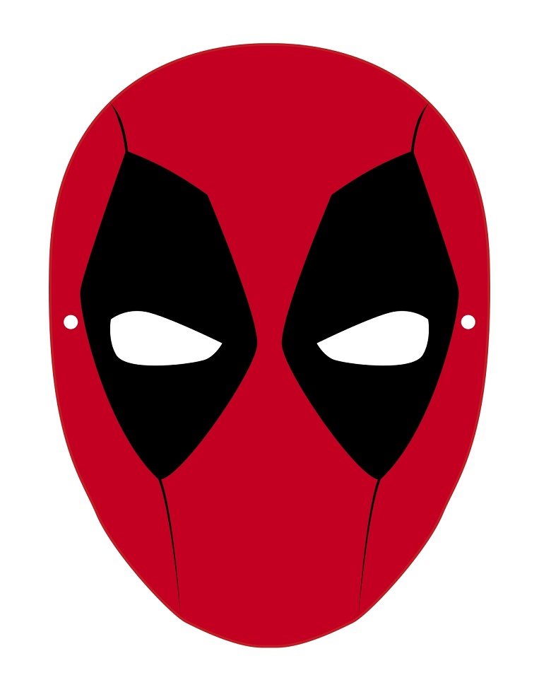 Detail Deadpool Mask Clipart Nomer 6