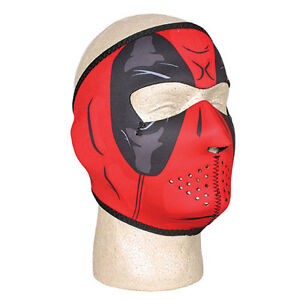 Detail Deadpool Motorcycle Mask Nomer 3