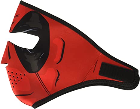 Detail Deadpool Motorcycle Mask Nomer 28