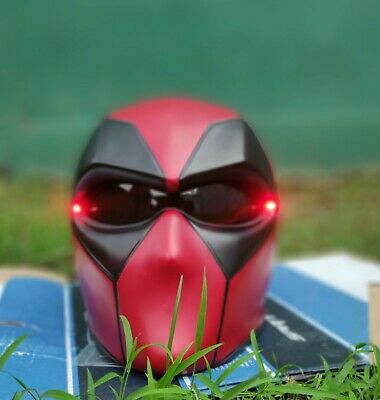 Detail Deadpool Motorcycle Mask Nomer 7