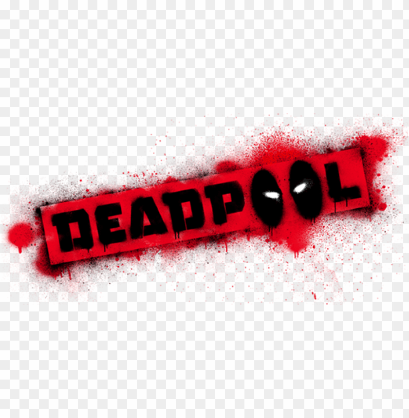 Detail Deadpool Name Logo Nomer 23