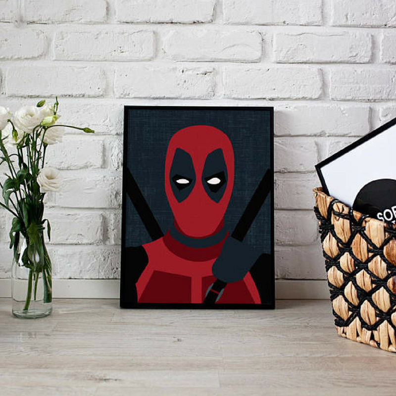 Detail Deadpool Painted Pumpkin Nomer 42