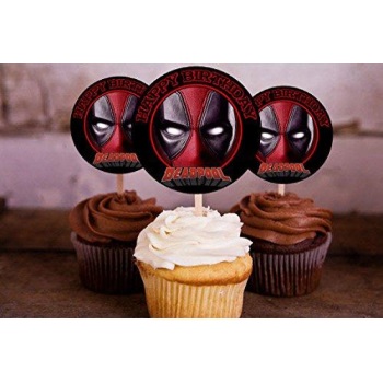 Detail Deadpool Party Plates Nomer 17