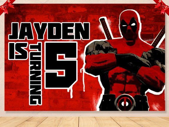 Detail Deadpool Party Plates Nomer 31