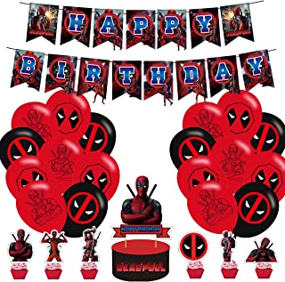 Detail Deadpool Party Plates Nomer 5