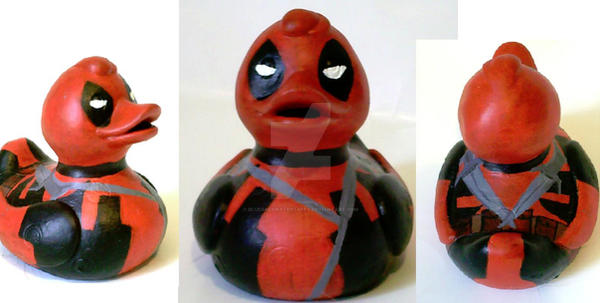 Detail Deadpool Rubber Duck Nomer 6