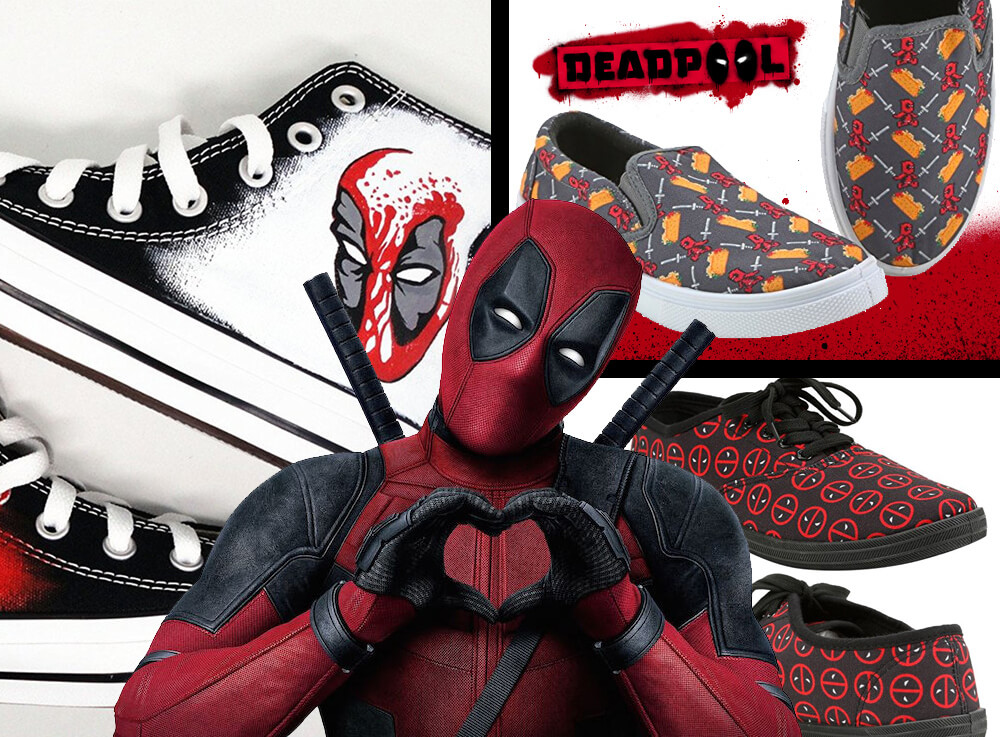 Detail Deadpool Sandals Nomer 49