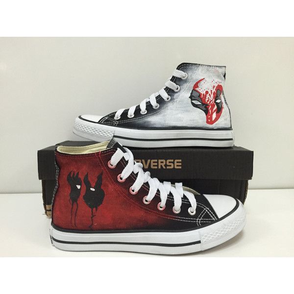 Detail Deadpool Shoes Converse Nomer 33