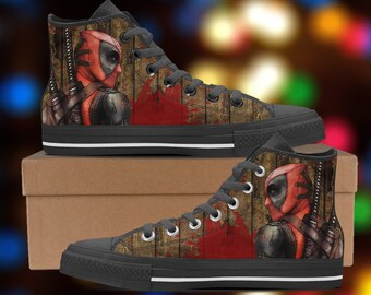 Detail Deadpool Shoes Converse Nomer 42