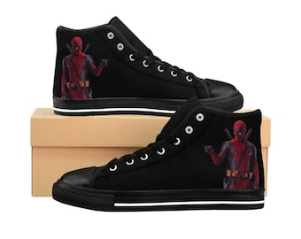 Detail Deadpool Shoes Converse Nomer 45