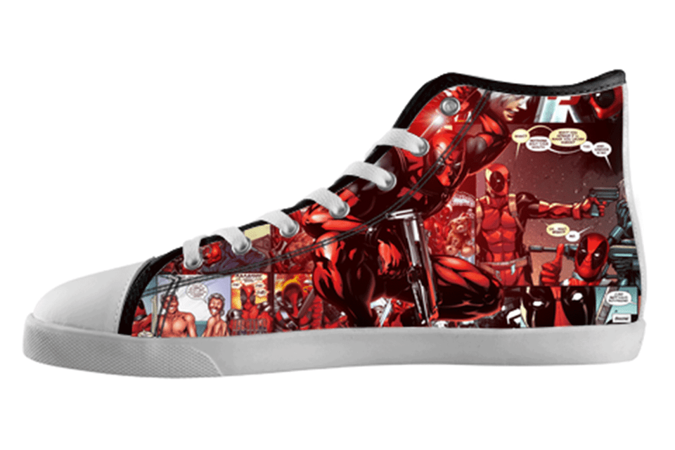 Detail Deadpool Shoes Converse Nomer 49