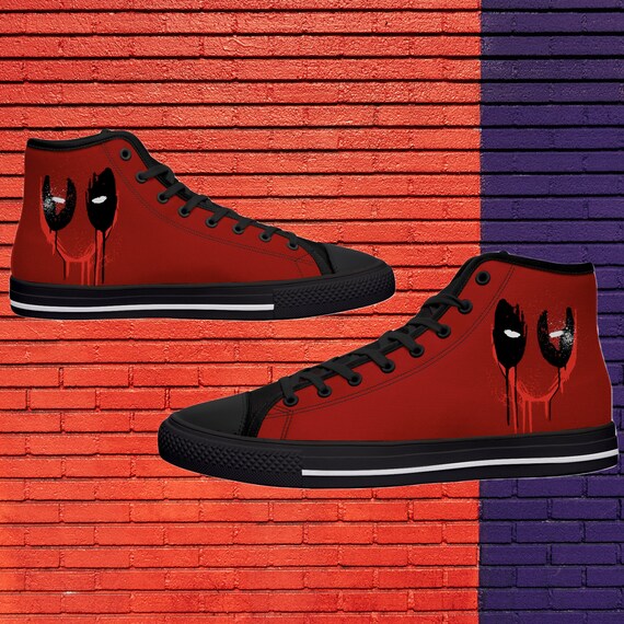 Detail Deadpool Shoes Converse Nomer 52