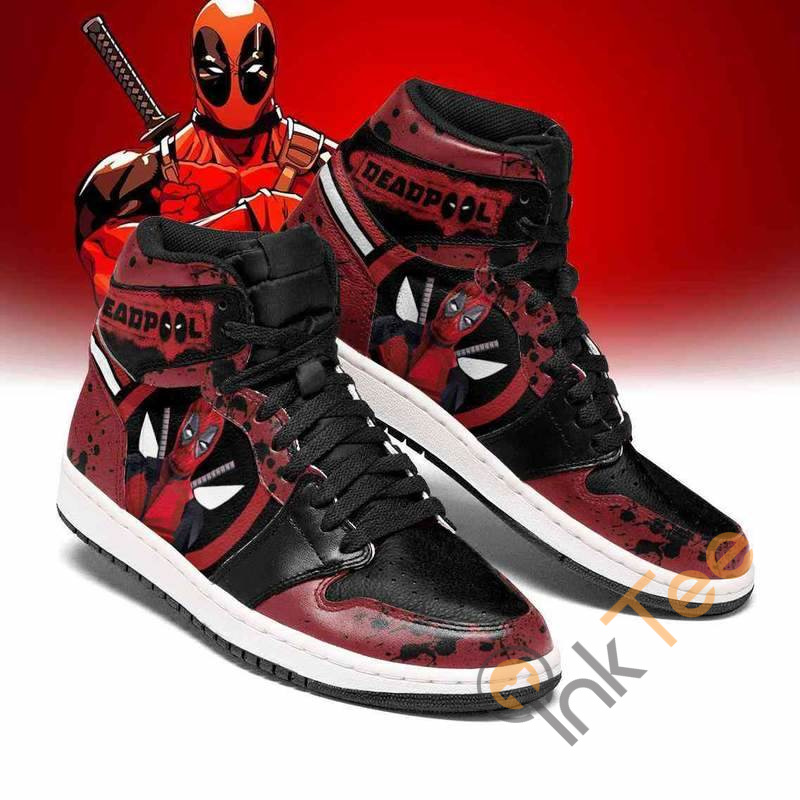Detail Deadpool Shoes Nike Nomer 16