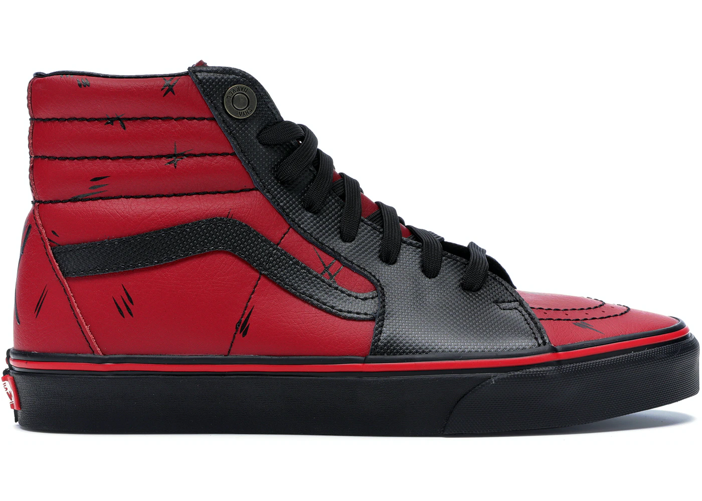 Detail Deadpool Shoes Vans Nomer 2