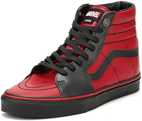 Detail Deadpool Shoes Vans Nomer 12